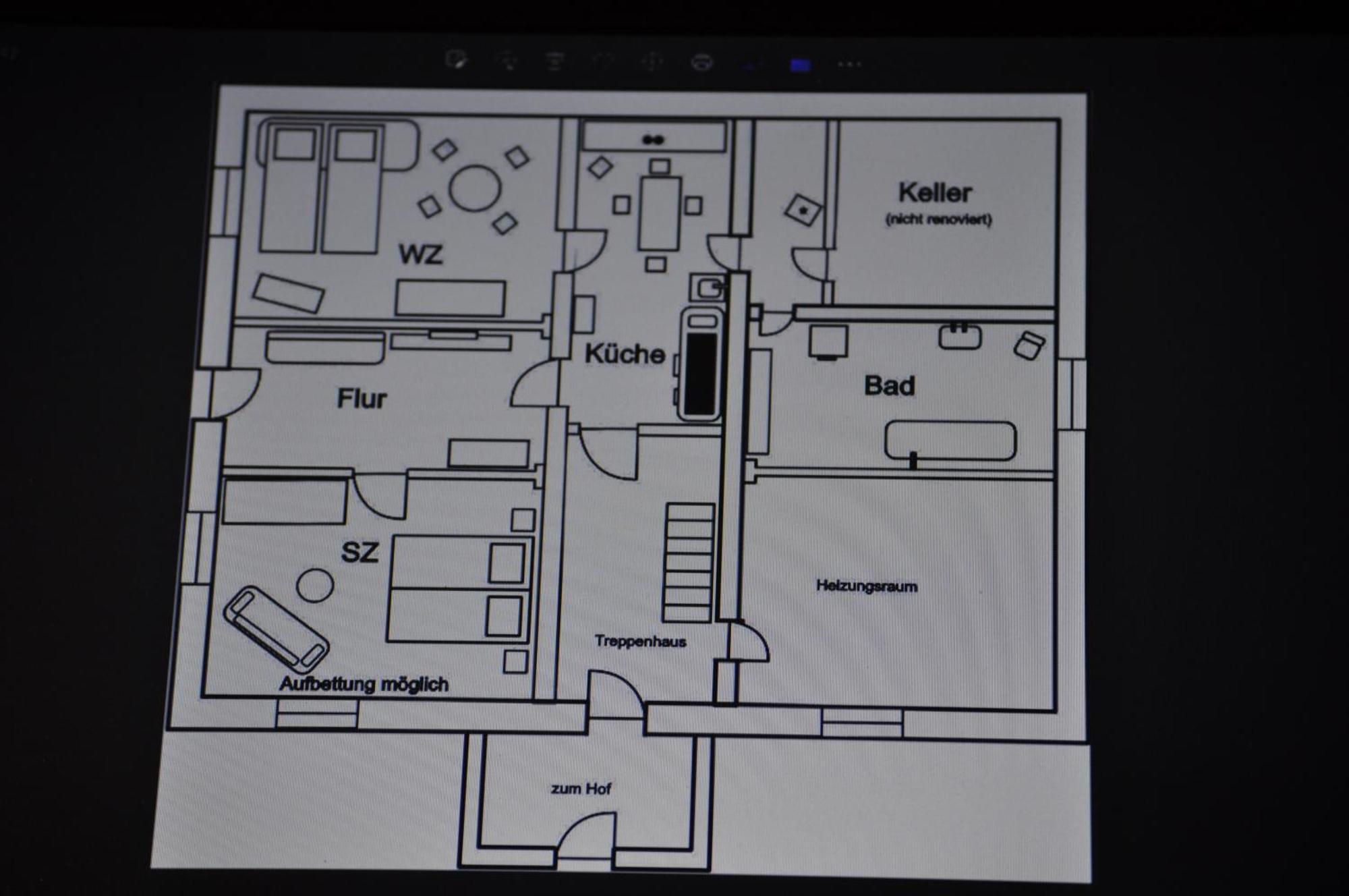 Historische Ferienwohnung Spremberg Bagian luar foto